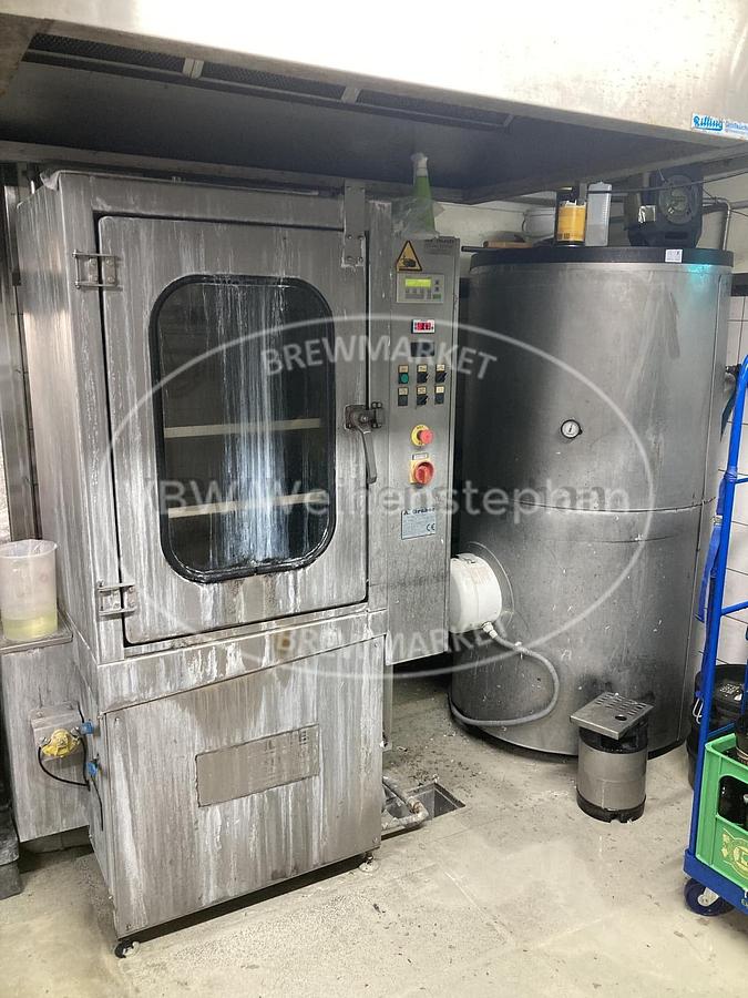 Used KEG outside washer / bottle washing machine