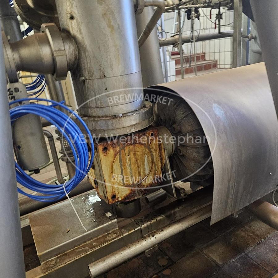 Used PVPP filtration plant