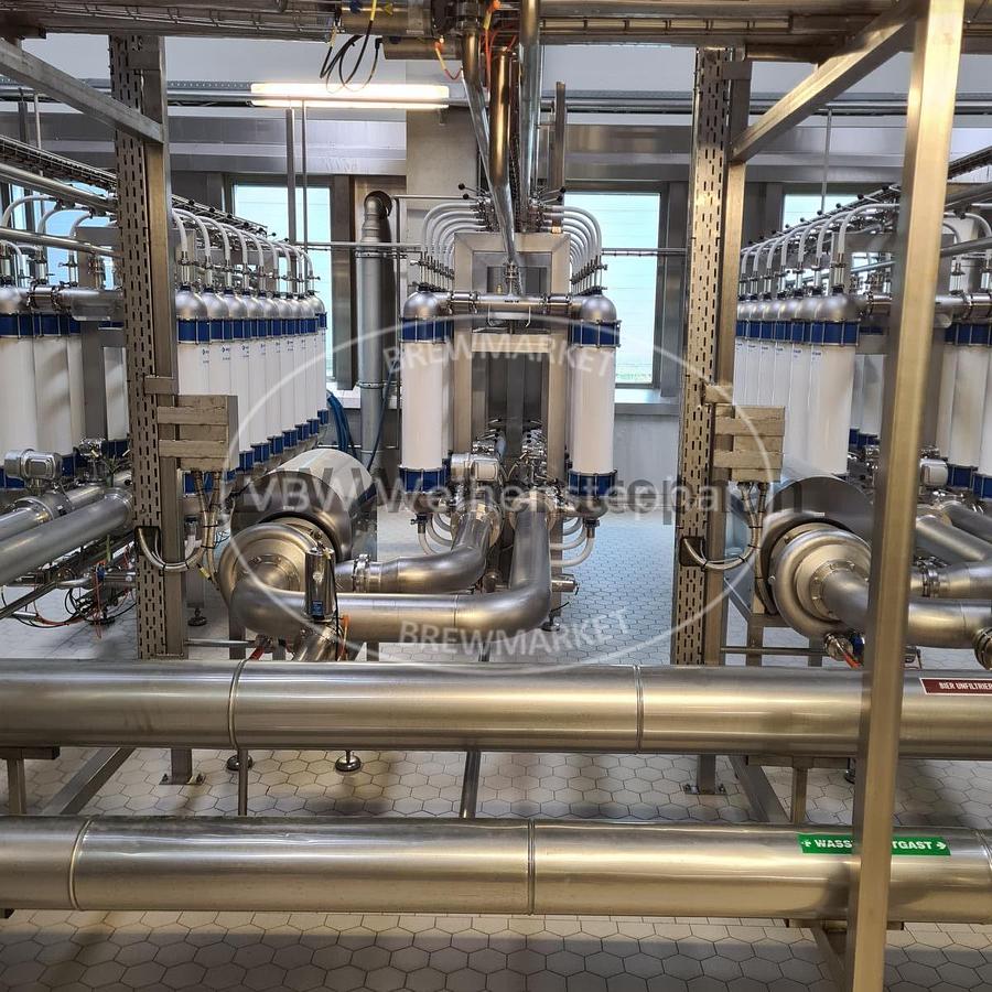 Used Membrane filtration module (4 skids, each with 18 membrane modules)