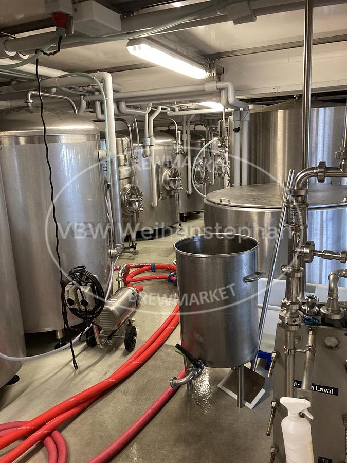 Used disinfection tub