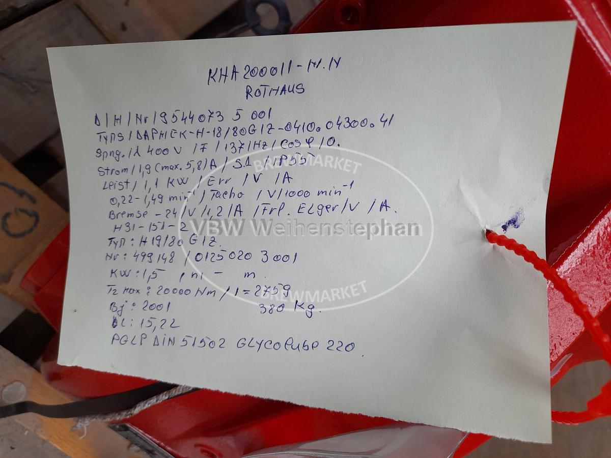 Gebraucht Getriebemotor