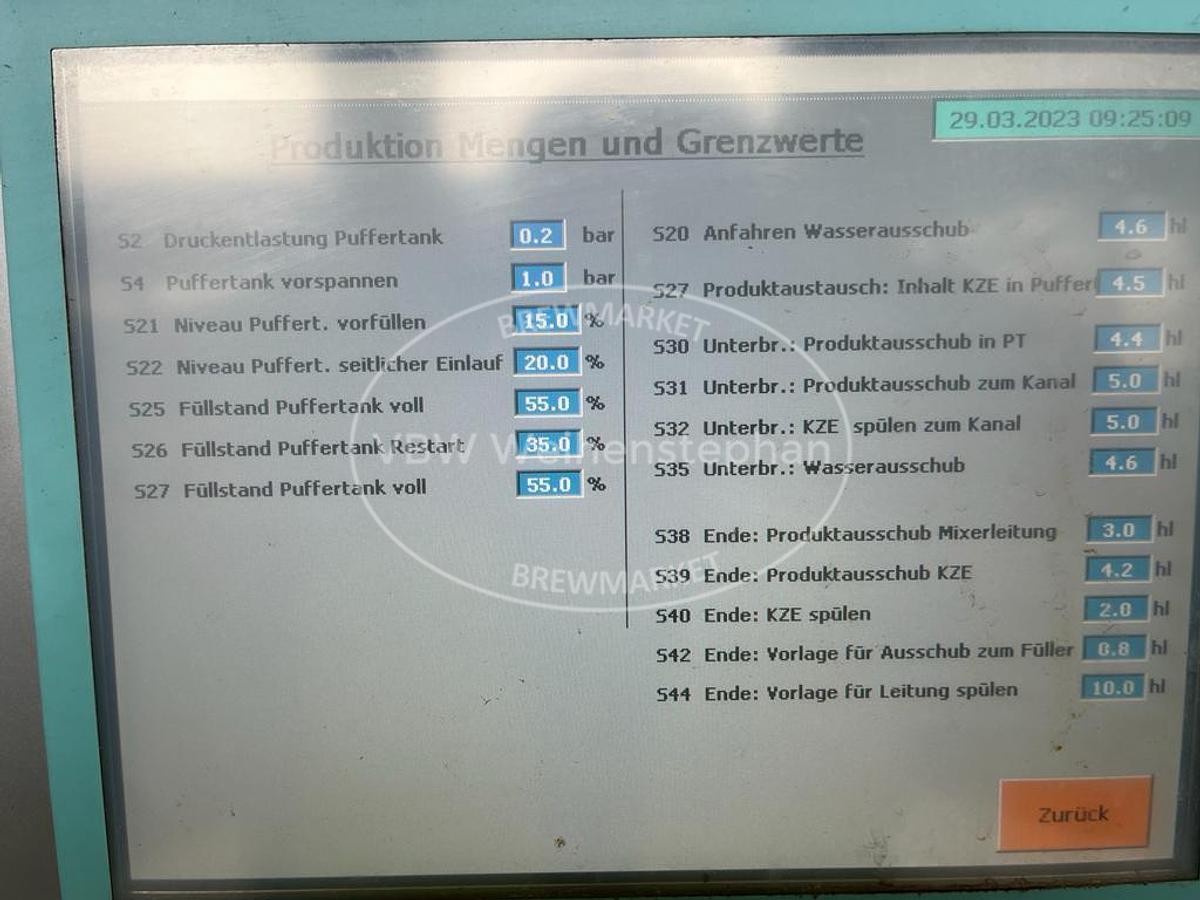 Used Flash pasteurizer