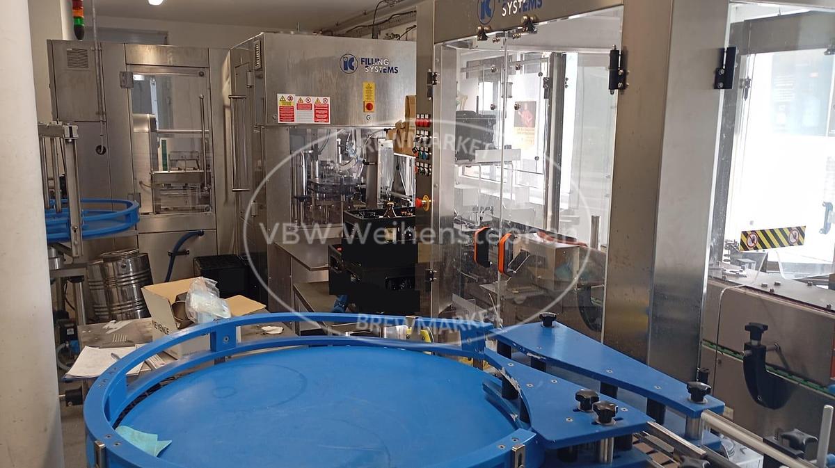 Gebraucht Glasflaschenabfülllinie