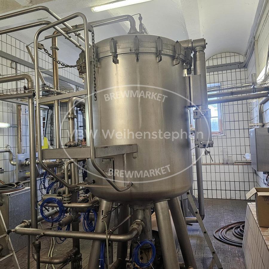 Used PVPP filtration plant