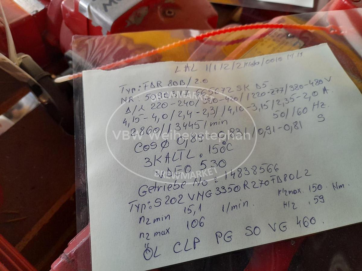 Gebraucht Getriebemotor