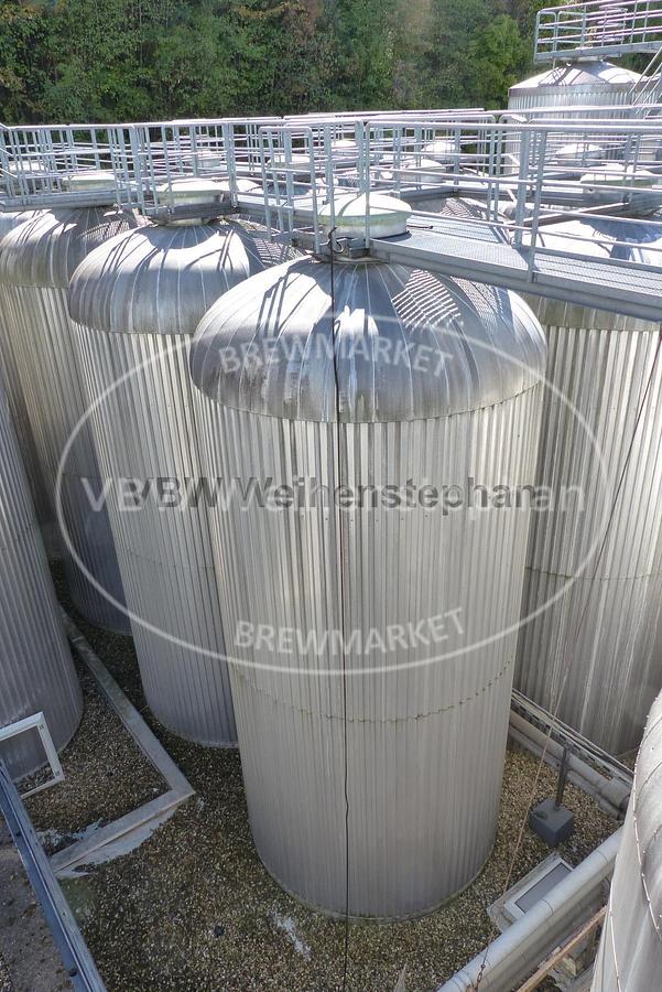 Used Cylindro-conical fermentation and storage tanks (CCT, 7 pcs.)