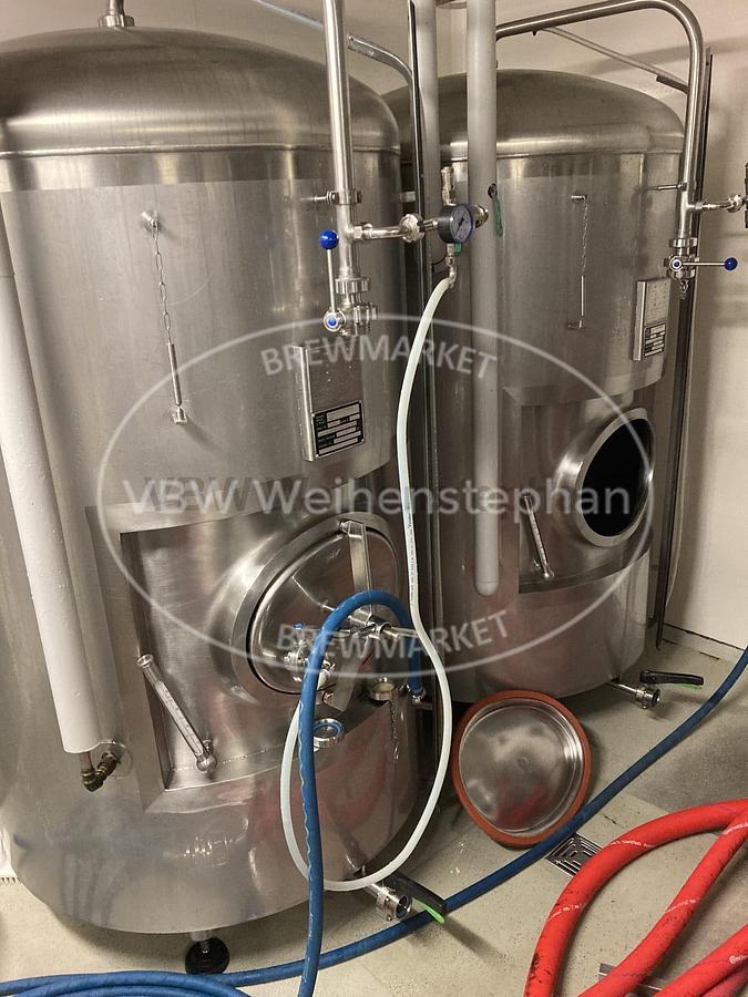 Used fermentation-, storage-, and pressure tanks [13 pcs]