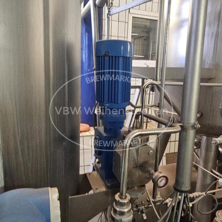 Used PVPP filtration plant