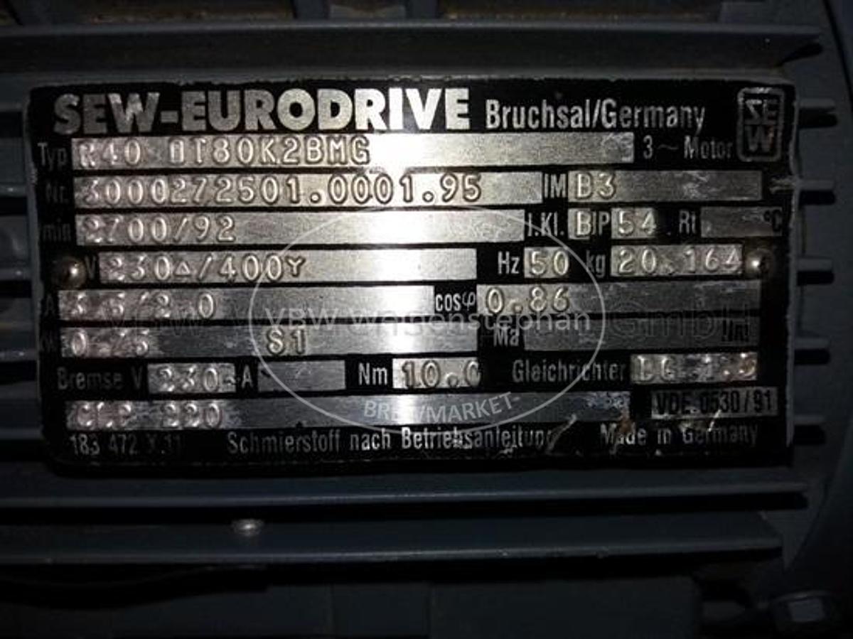 Used 3 phase induction motor
