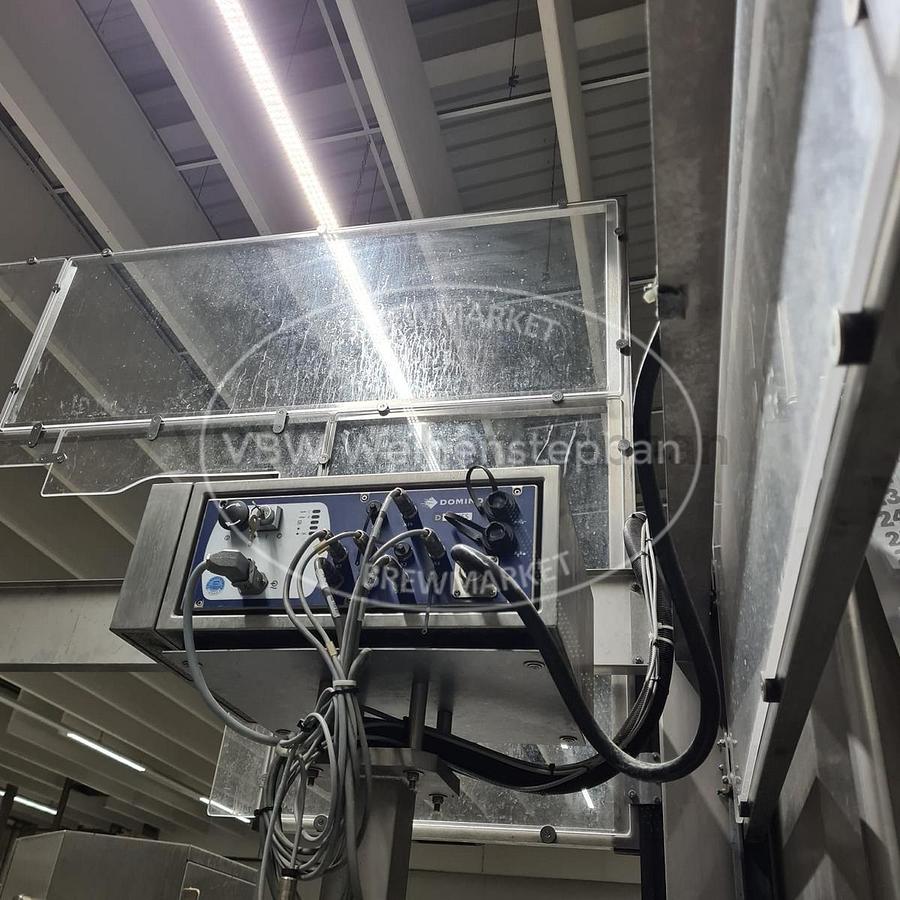 Used label coding printer