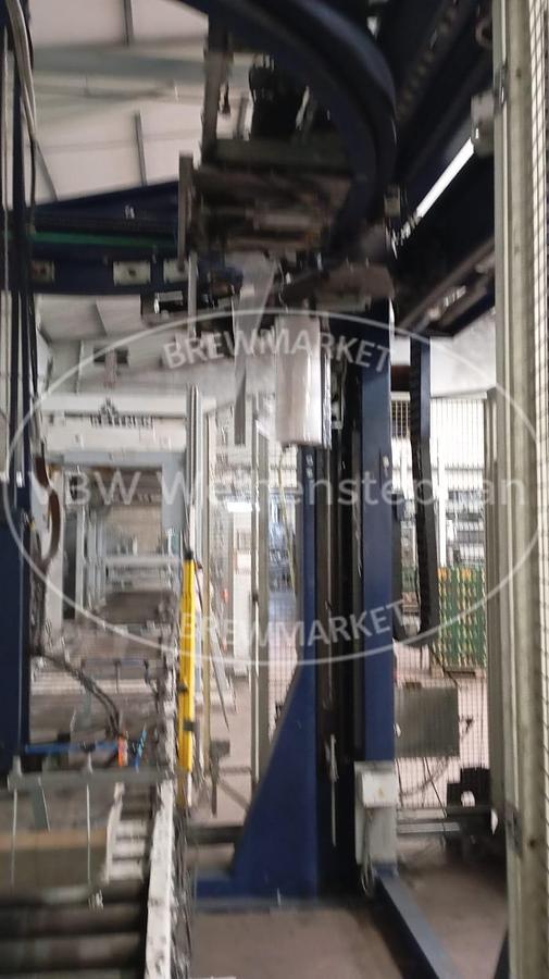 Used Glass bottle filling line