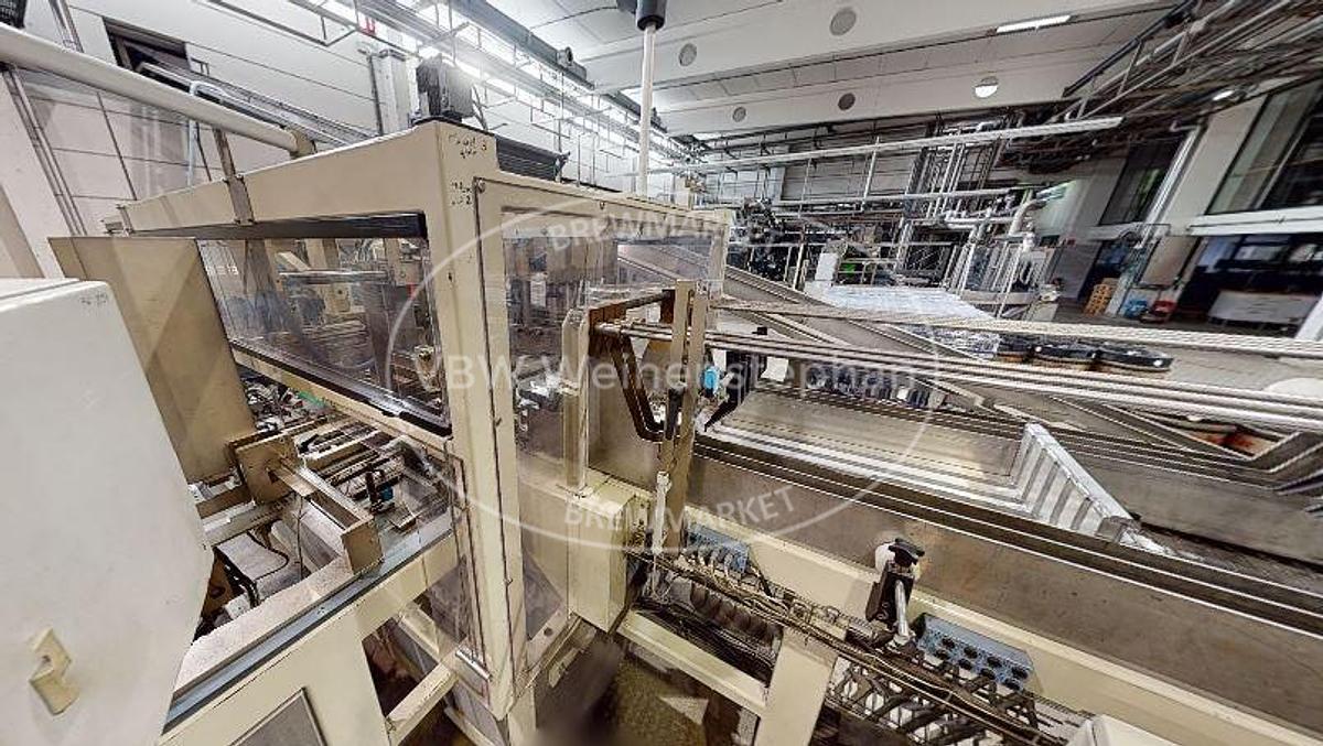 Used Tray packaging and shrink wrapping machine