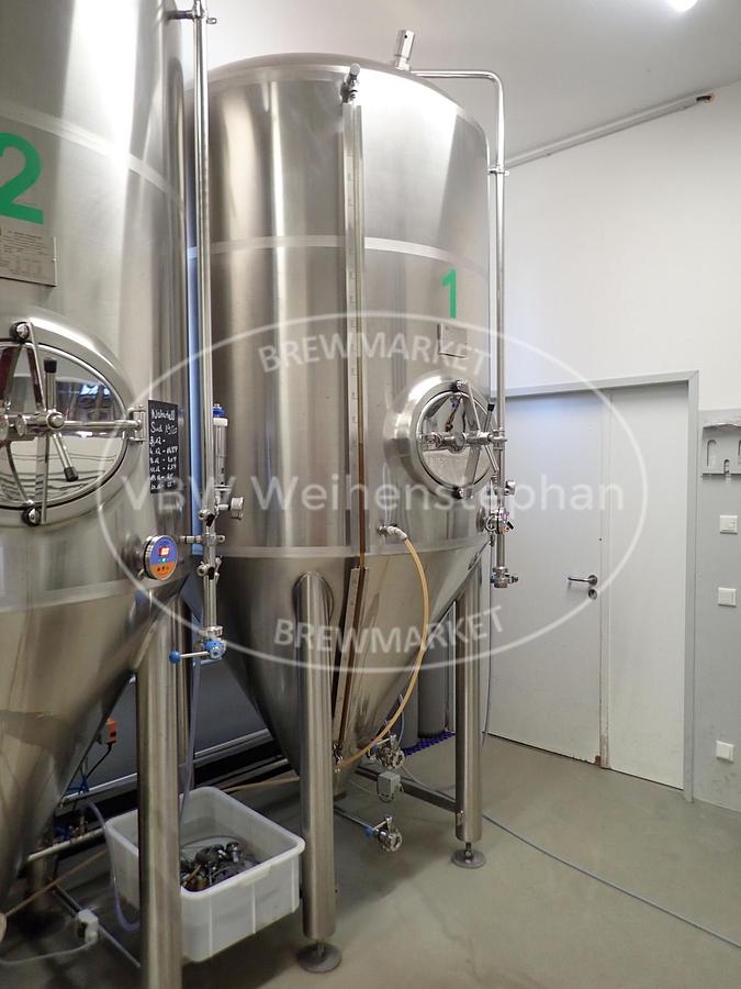 Used cylindroconical fermentation and storage tanks (CCT, 5 pcs.)