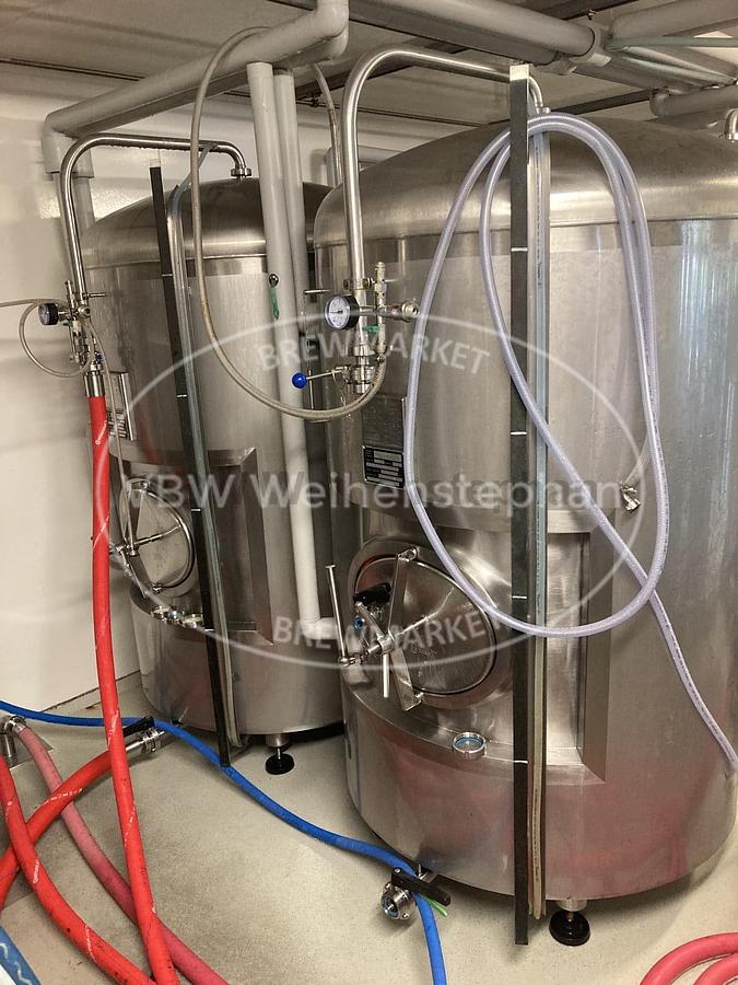 Used fermentation-, storage-, and pressure tanks [13 pcs]