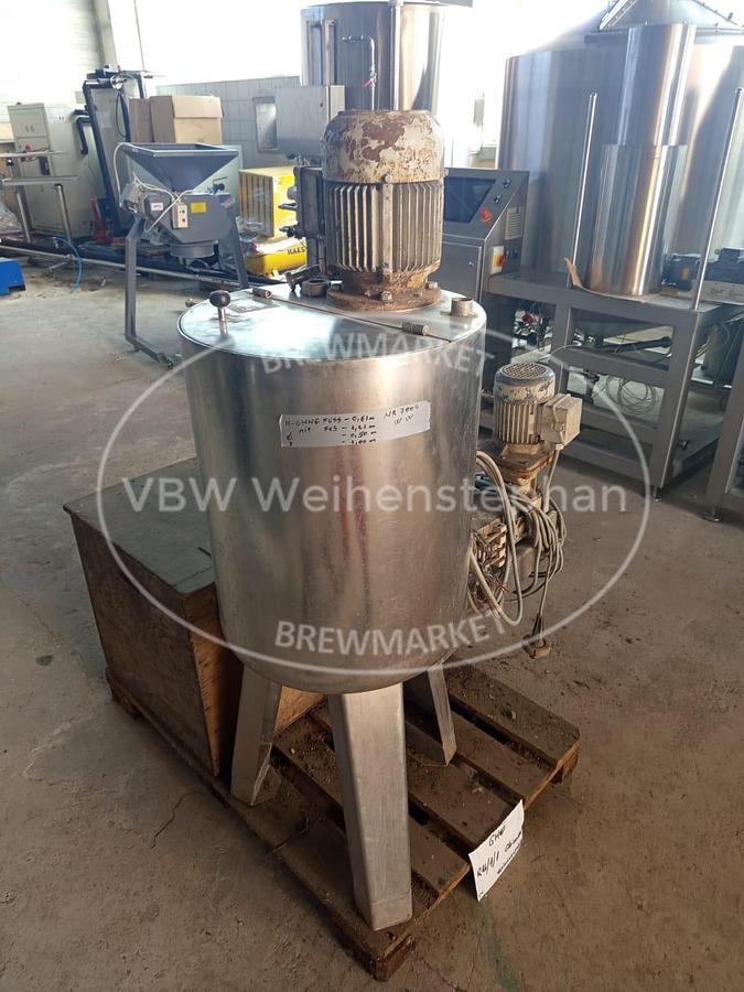 Used Kieselguhr dosing vessel