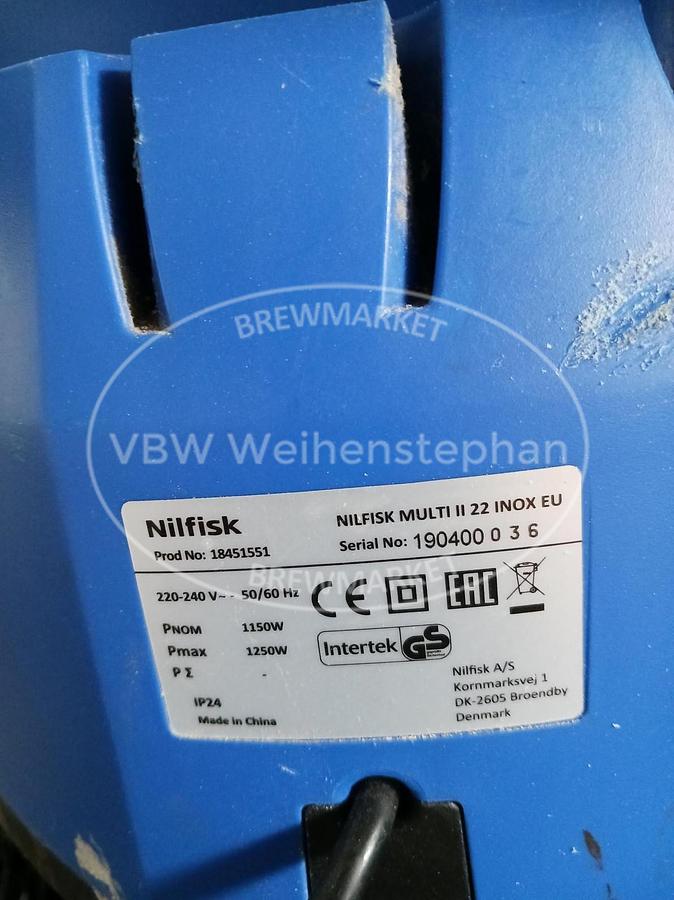 Used industrial vacuum