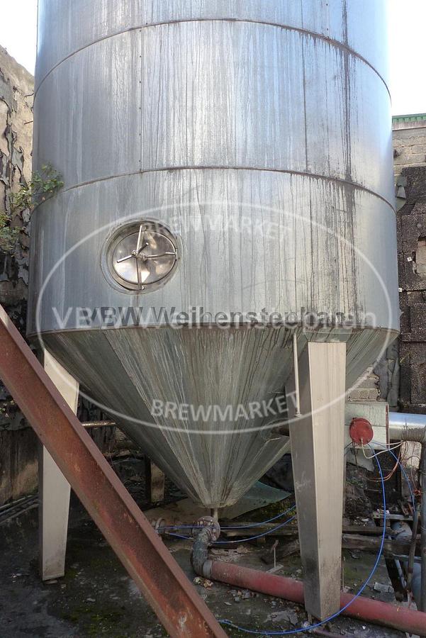 Used caustic settling tank