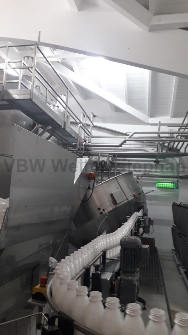 Used PET-bottle input and bottle set up