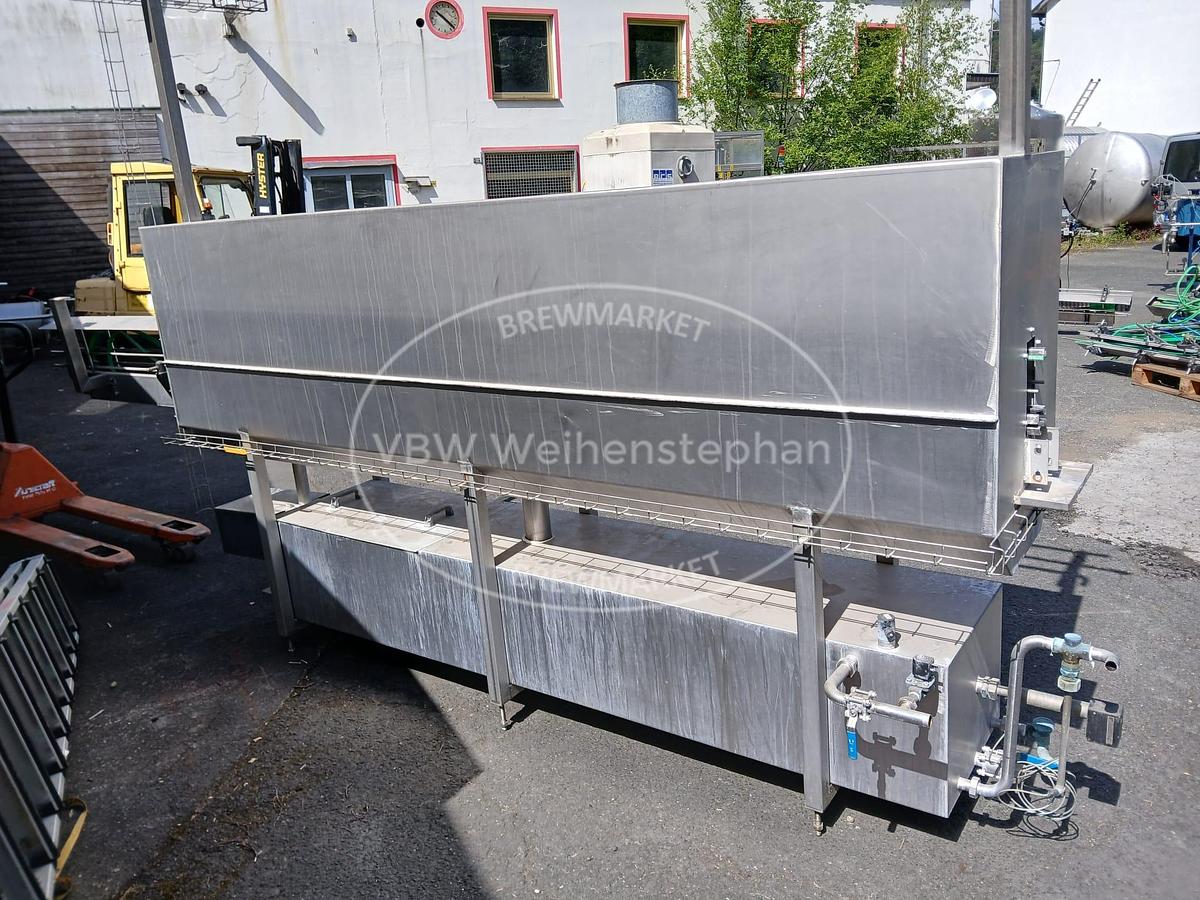 Used bottle rinser