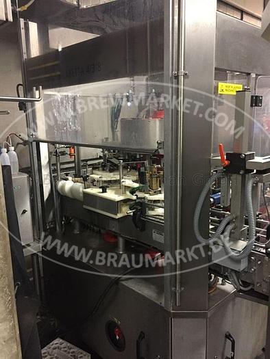 Gebraucht Etikettiermaschine / Etikettierer für Bügelverschlussflaschen