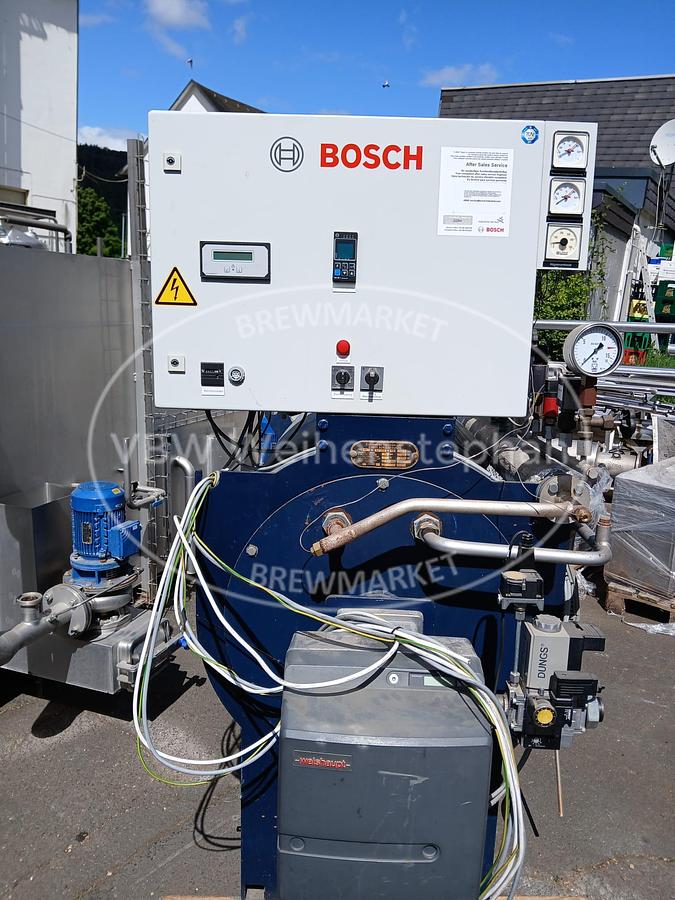 Used steam boiler