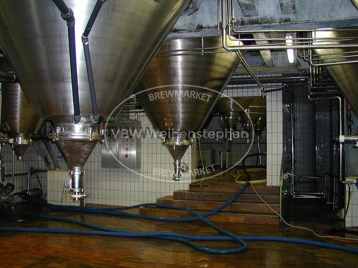 Used Cylindro-conical fermentation and storage tank  (CCT) [4 pcs.]