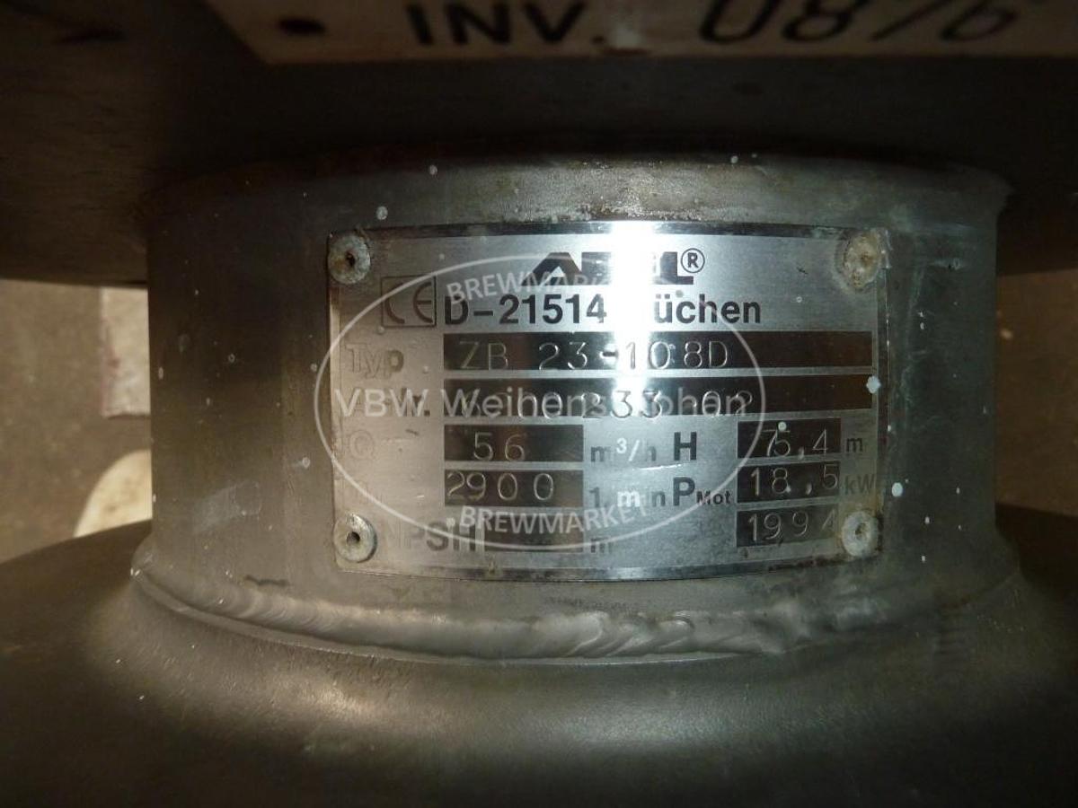 Gebraucht Kreiselpumpe / Radialpumpe, fahrbar