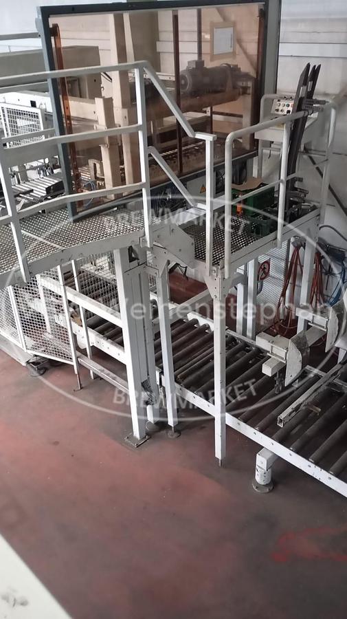 Used Glass bottle filling line