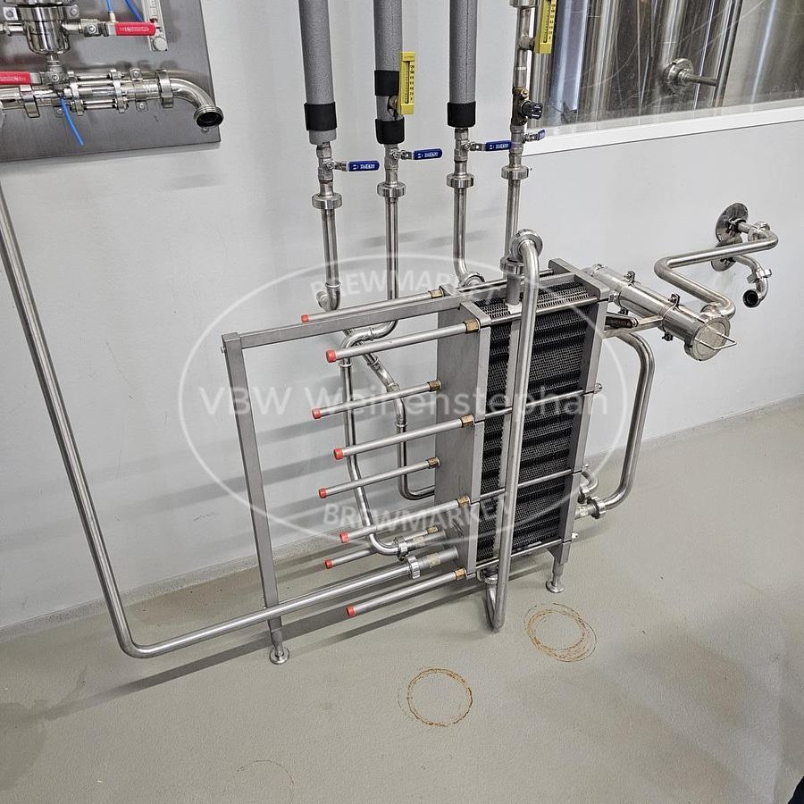 Used 2-vessel brewhouse 10 hl