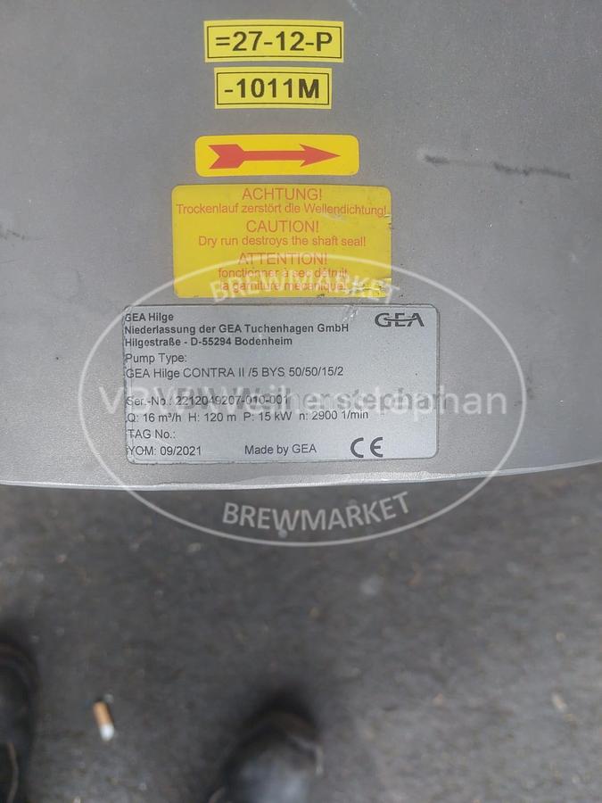 Used centrifugal pump