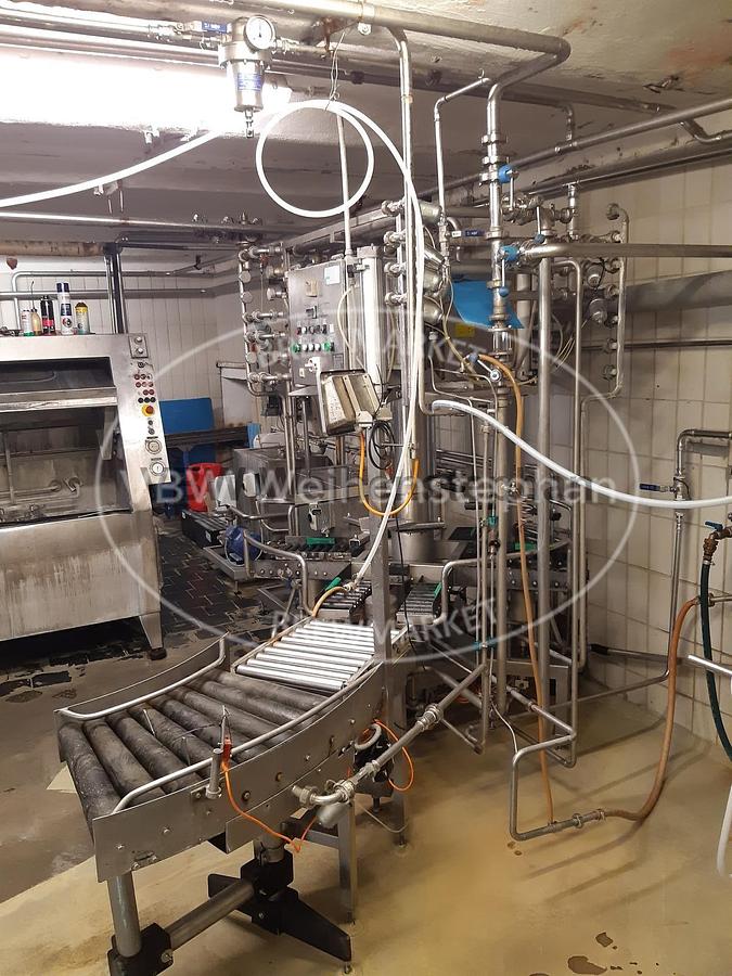 Used keg filling machine