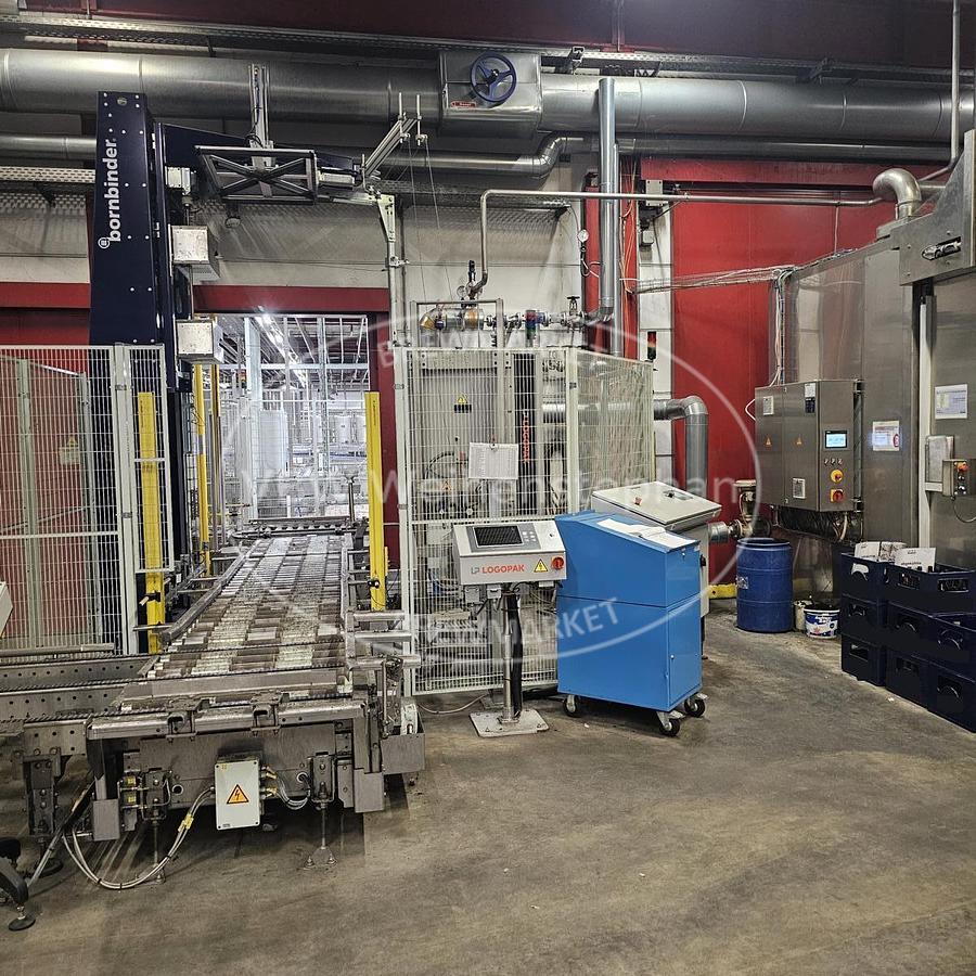 Used Depalletising and palletising line