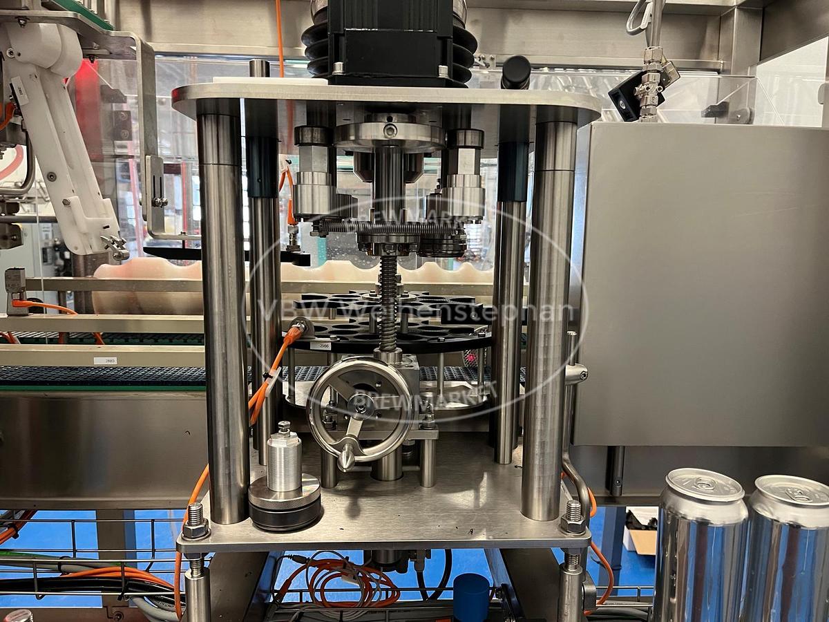 Used Can filler and seamer