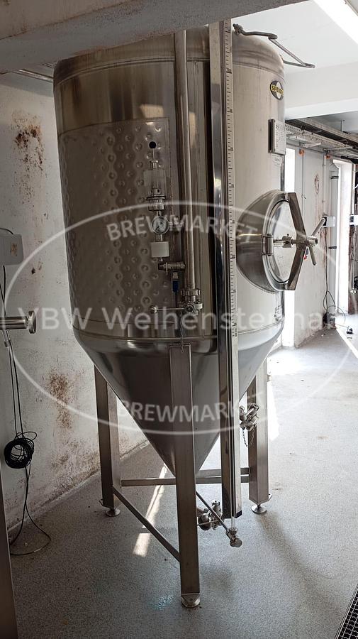 Gebraucht zylindrokonische Gär- und Lagertanks (ZKG, 2 Stück)