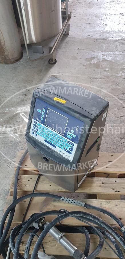Used label coding printer
