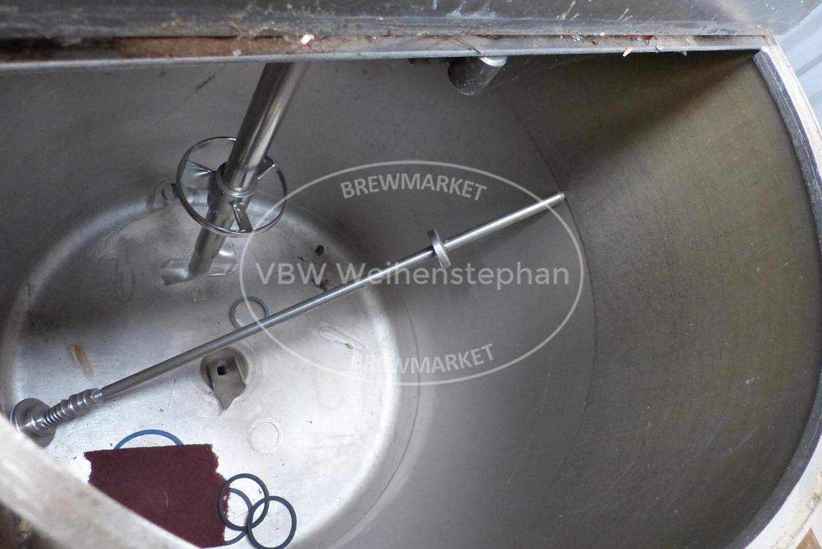 Used kieselguhr dosing vessel