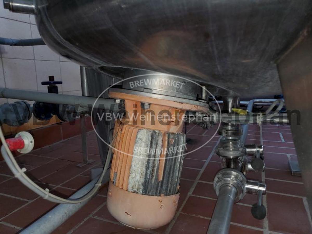 Used Wort sterilisation tank
