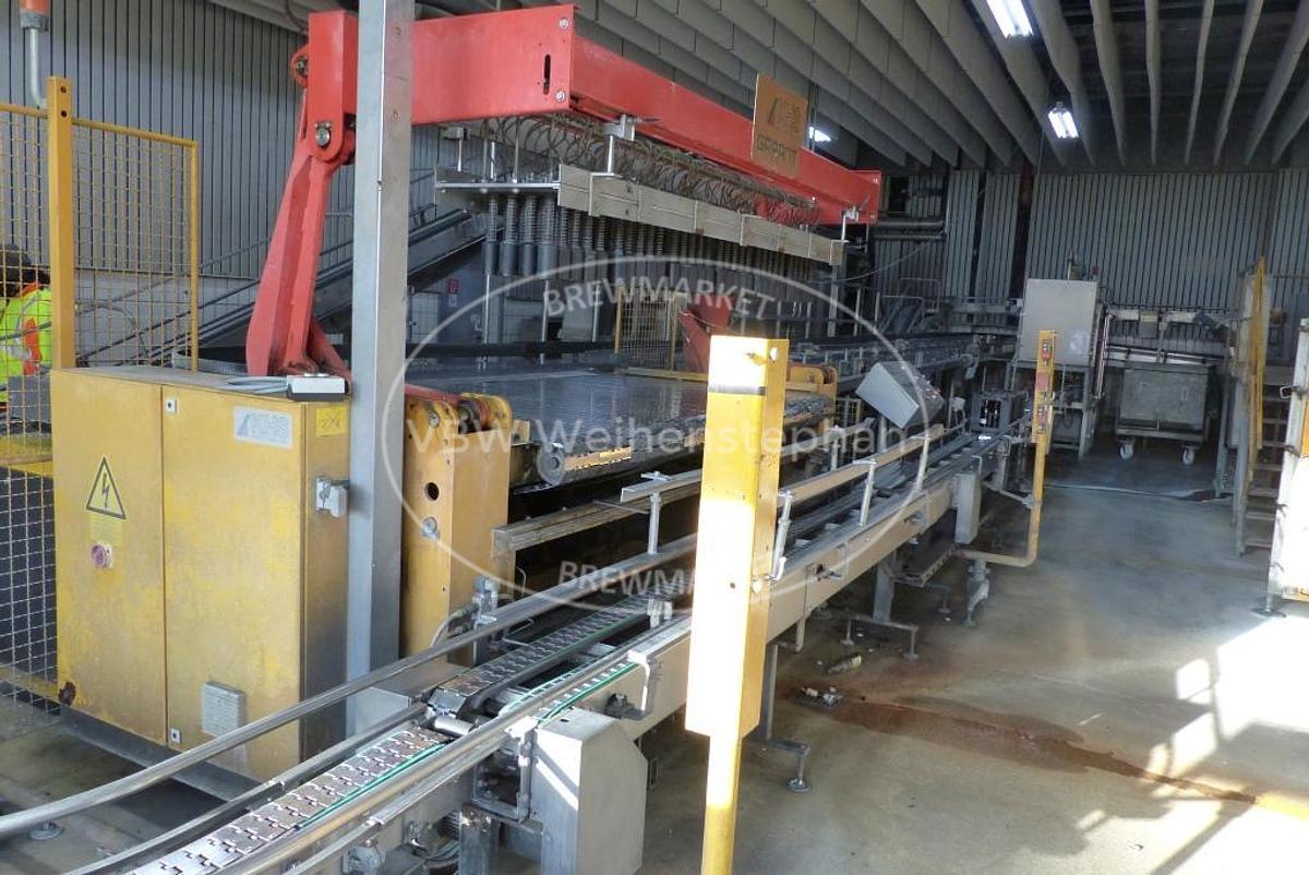 Used Glass bottle filling line