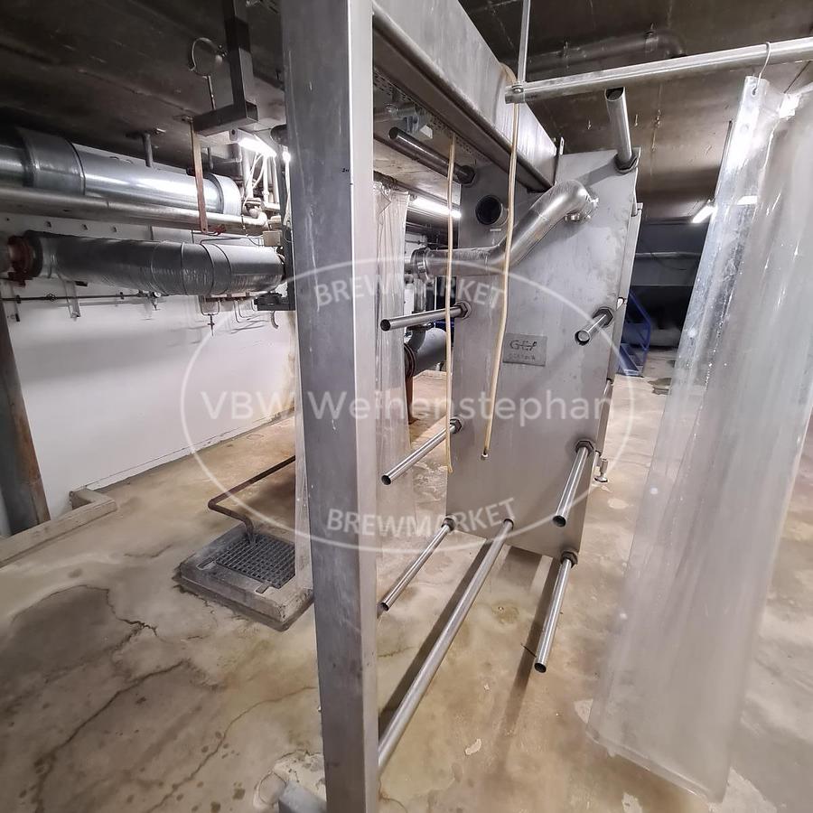 Used plate heat exchanger