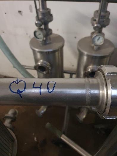 Used blending apparatus