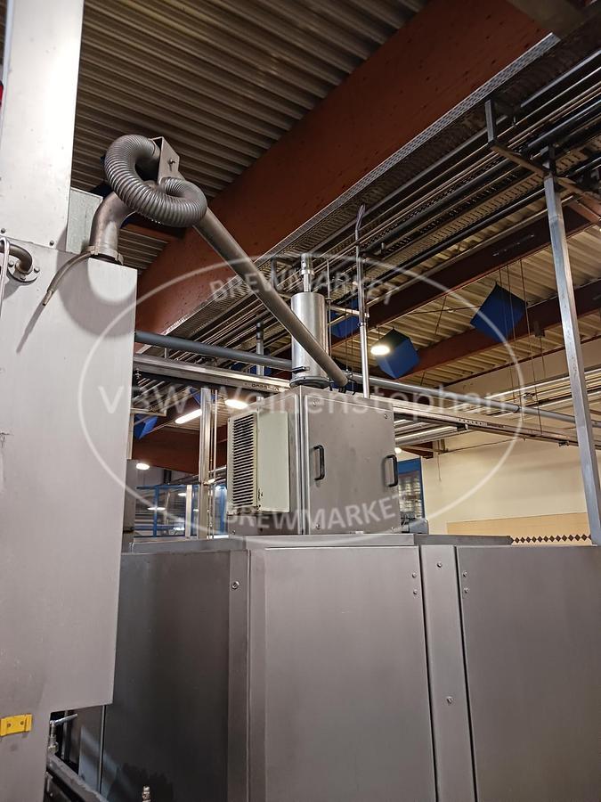 Used Glass bottle filler and capper