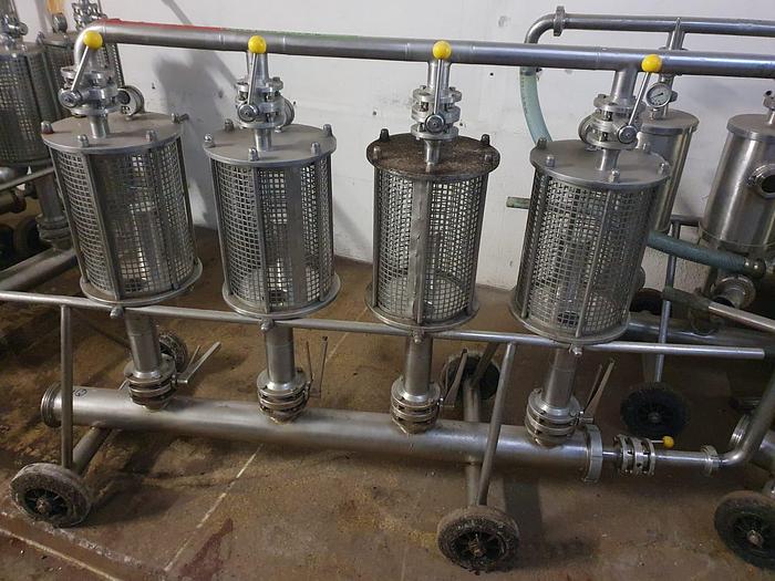 Used blending apparatus