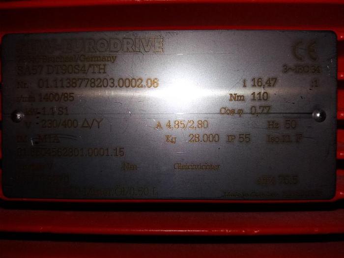 Gebraucht Getriebemotor