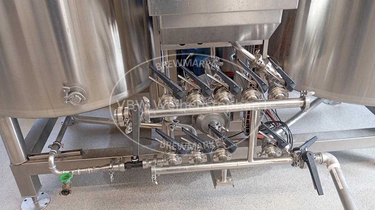 Used 2-vessel-brewhouse