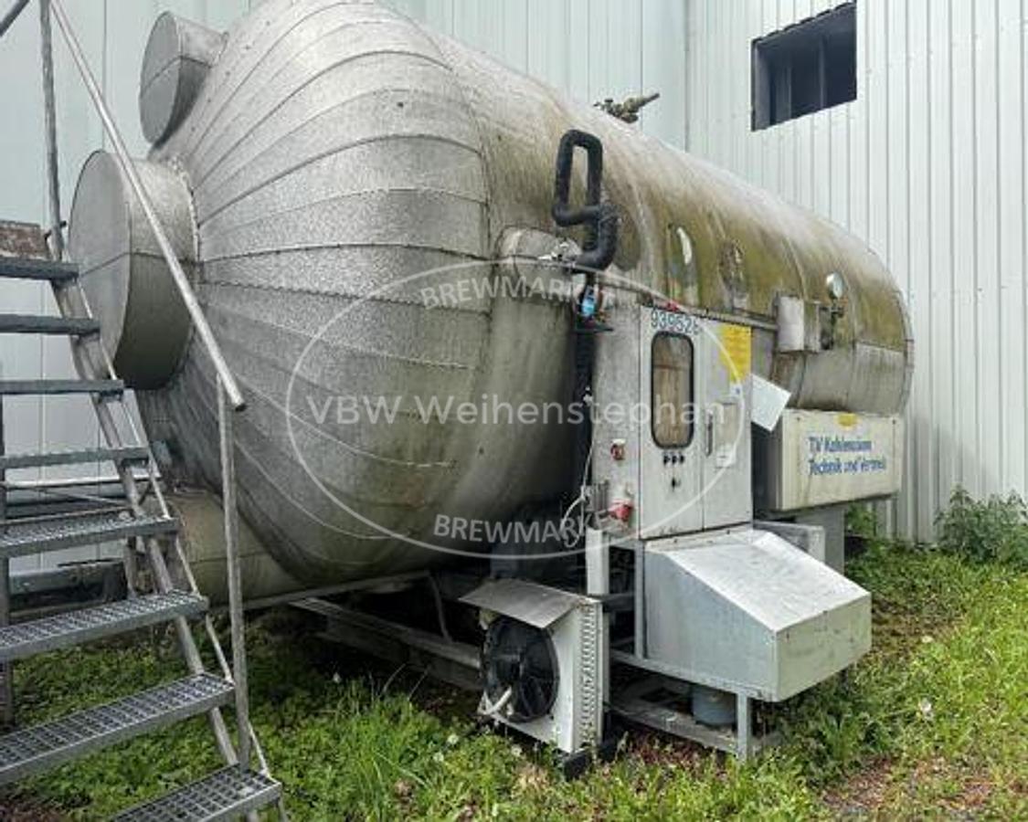 Used CO2 storage tank