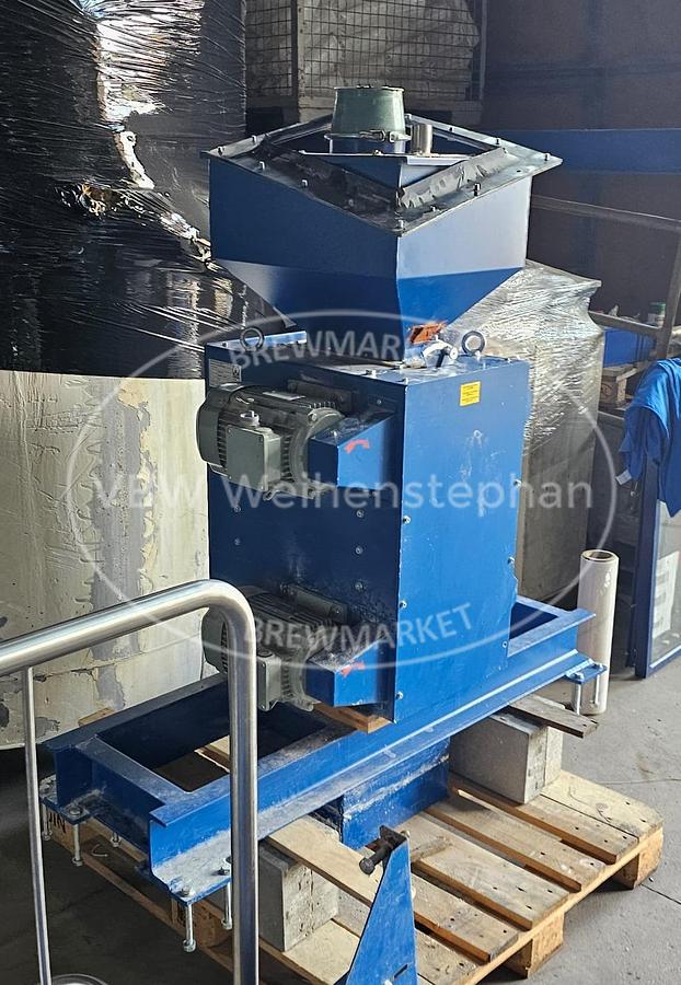 Used Malt milling plant with bunker