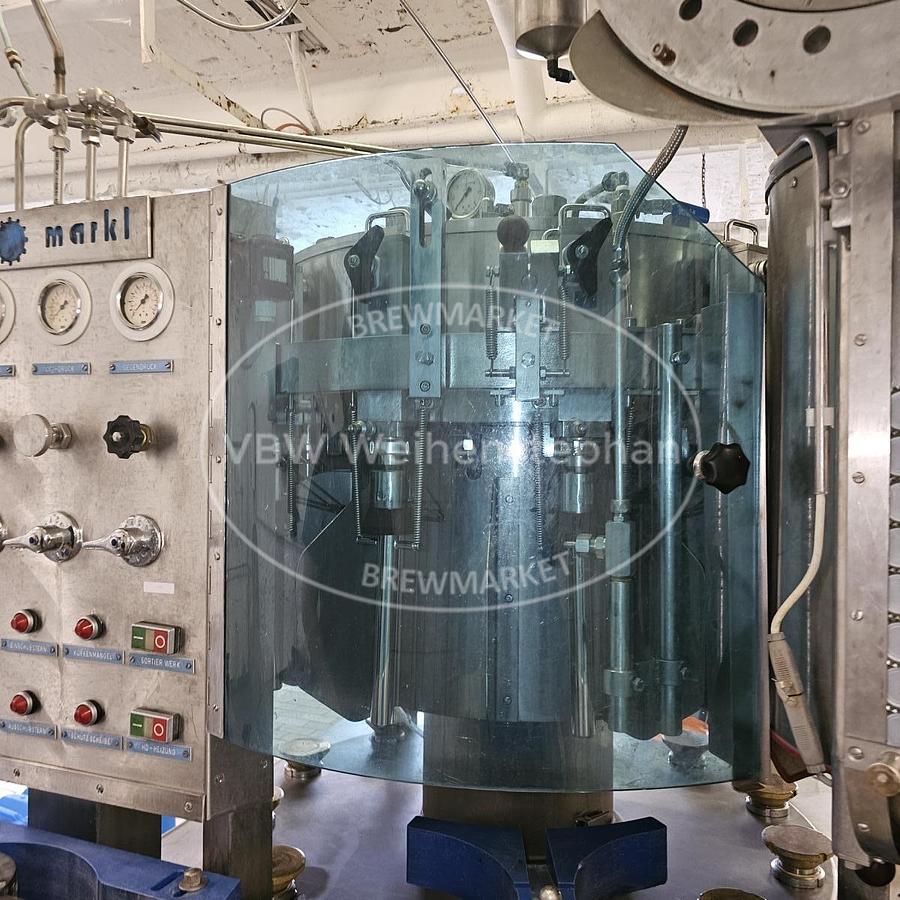 Gebraucht Glasflaschenfüller und -verschließer