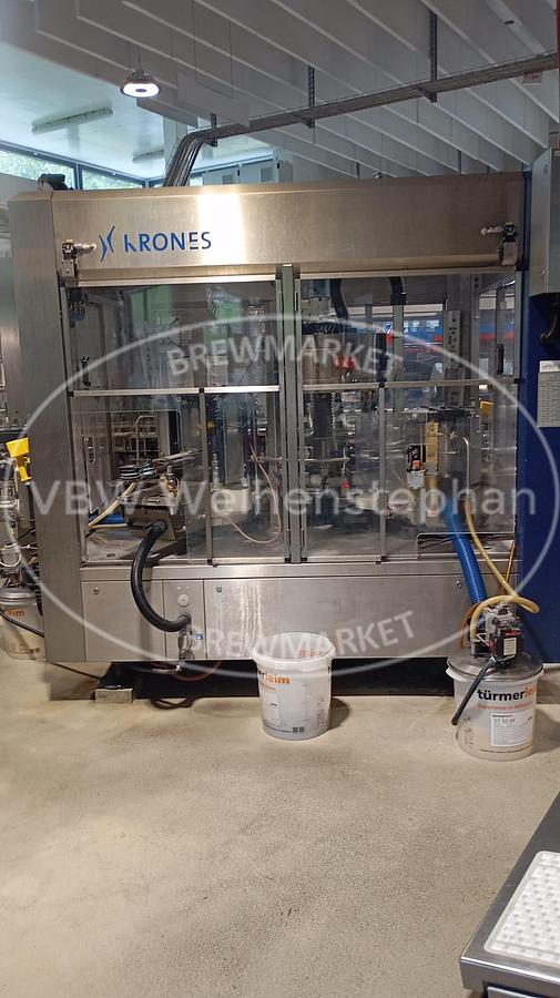 Used Glass bottle filling line