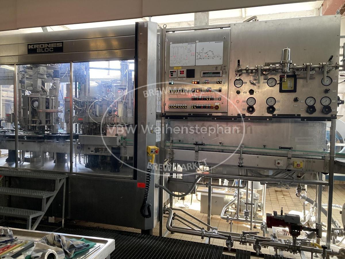 Used bottle filler/capper/labeller
