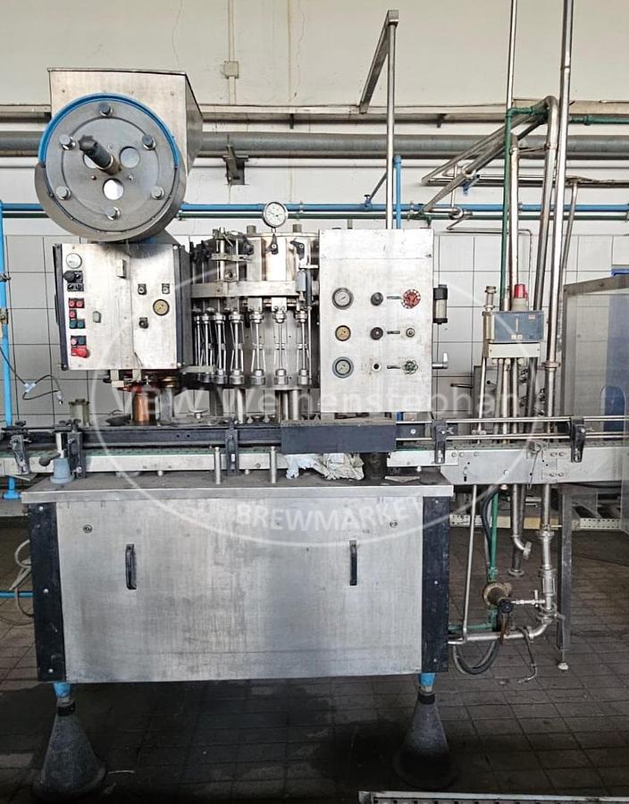 Used Bottle filler and capper